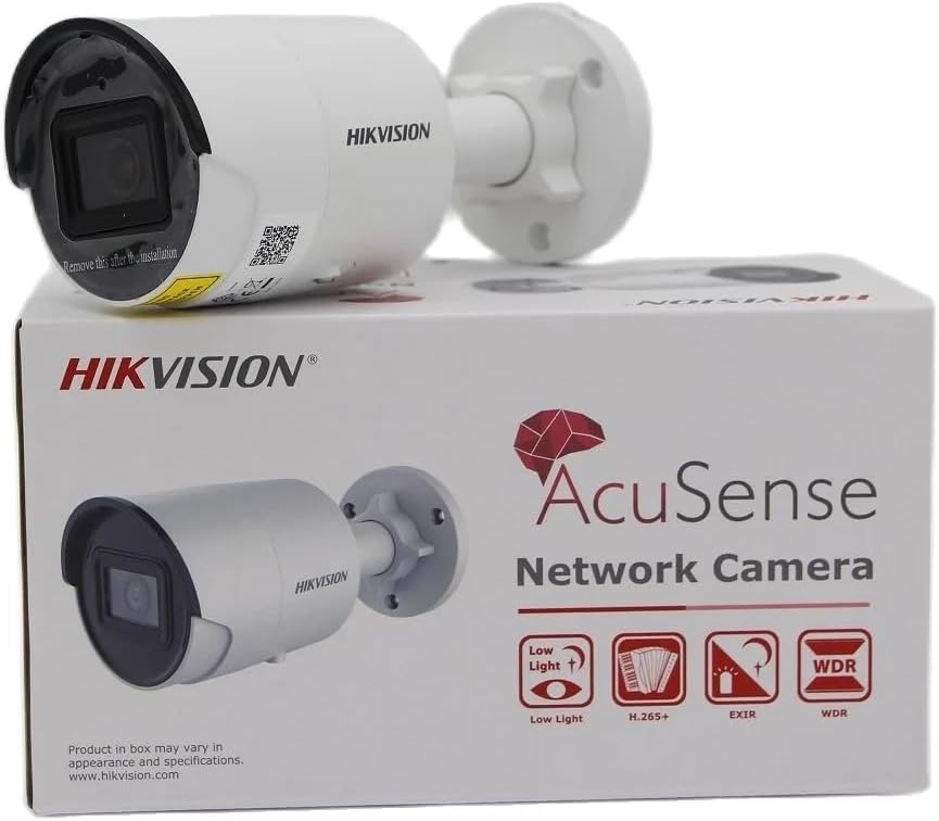 Hikvision IP Camera Bullet DS-2CD2083G2-I 2.8mm Lens 8MP AcuSense Fixed Bullet Network Camera,Human/Vehicle Detection,PoE Cameras,H.265+,IP67 Waterproof, Outdoor/Indoor,International Version Hikvision IP Camera Bullet DS-2CD2083G2-I 2.8mm Lens 8MP AcuSense Fixed Bullet Network Camera,Human/Vehicle Detection,PoE Cameras,H.265+,IP67 Waterproof, Outdoor/Indoor,International Version