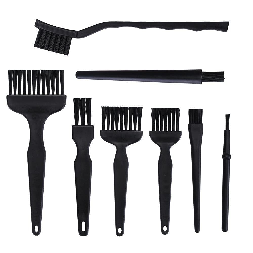 Supreme- Pack of 8 Pcs ESD Safe Anti Static Brush Set Detailing Cleaning Tool for Mobile Phone Tablet PCB BGA Repair Work-image-37