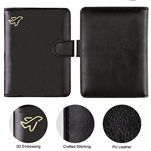 WALNEW Passport Holder Cover Case Travelling Passport Cards Carrier Wallet Case by WALNEW - Image 2