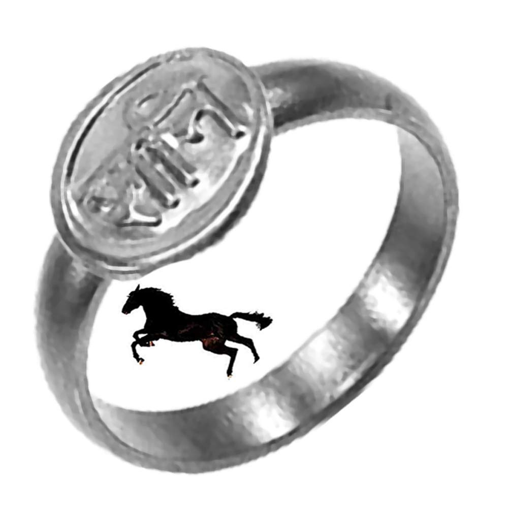 THE ASTRO HUB Non-Precious Metal Black Horse, Shani Dosh Adjustable Ring for Men and Women, Brown (B07VR7ZT5L) Amazon Price History, Amazon Price Tracker