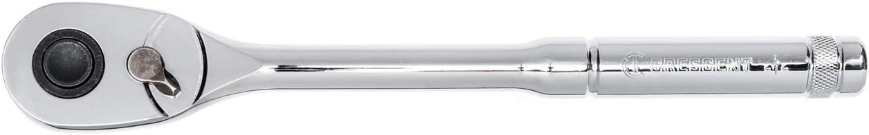 Crescent 1/2" Drive 72 Tooth Quick Release Teardrop Ratchet 10" - CR12