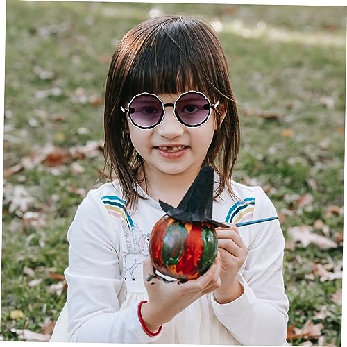 BESPORTBLE 1Pair Fashion Sunglasses Stylish Round Frame UV Protection Shades for Boys and Comfortable Fit for Outdoor Activities Summer Accessory for Fashion4
