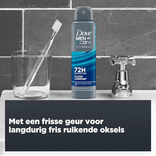 Dove Men+Care Antitranspirant Spray Clean Comfort 6×150ml - View 4