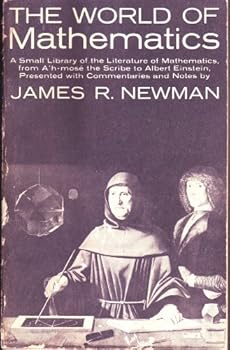 Paperback The World of Mathematics Book