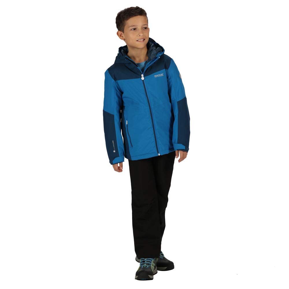 Regatta Junior Highton Padded Jacket Giacca con Cappuccio Impermeabili insulate Unisex-Bambini e Ragazzi