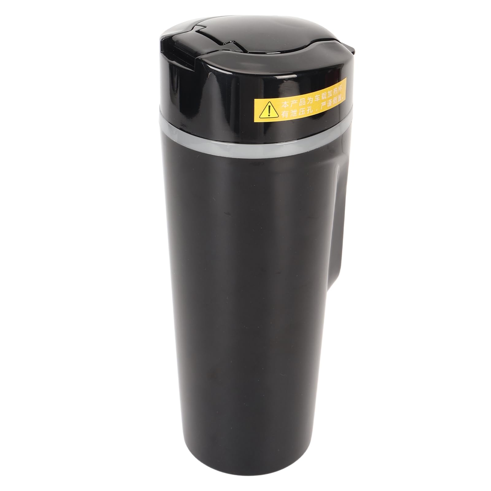 Hervidor eléctrico de viaje, portátil, 500ml, pantalla de temperatura negra, ebullición rápida para coche, té y café