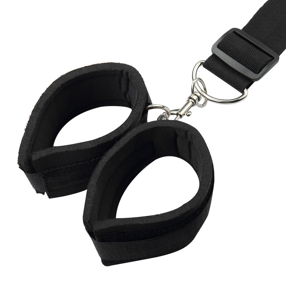 Di Allungamento Per Yoga Di Allungamento Per Gambe In Nylon Nero Accessori Per Esercizi Yoga-Q D24-P1