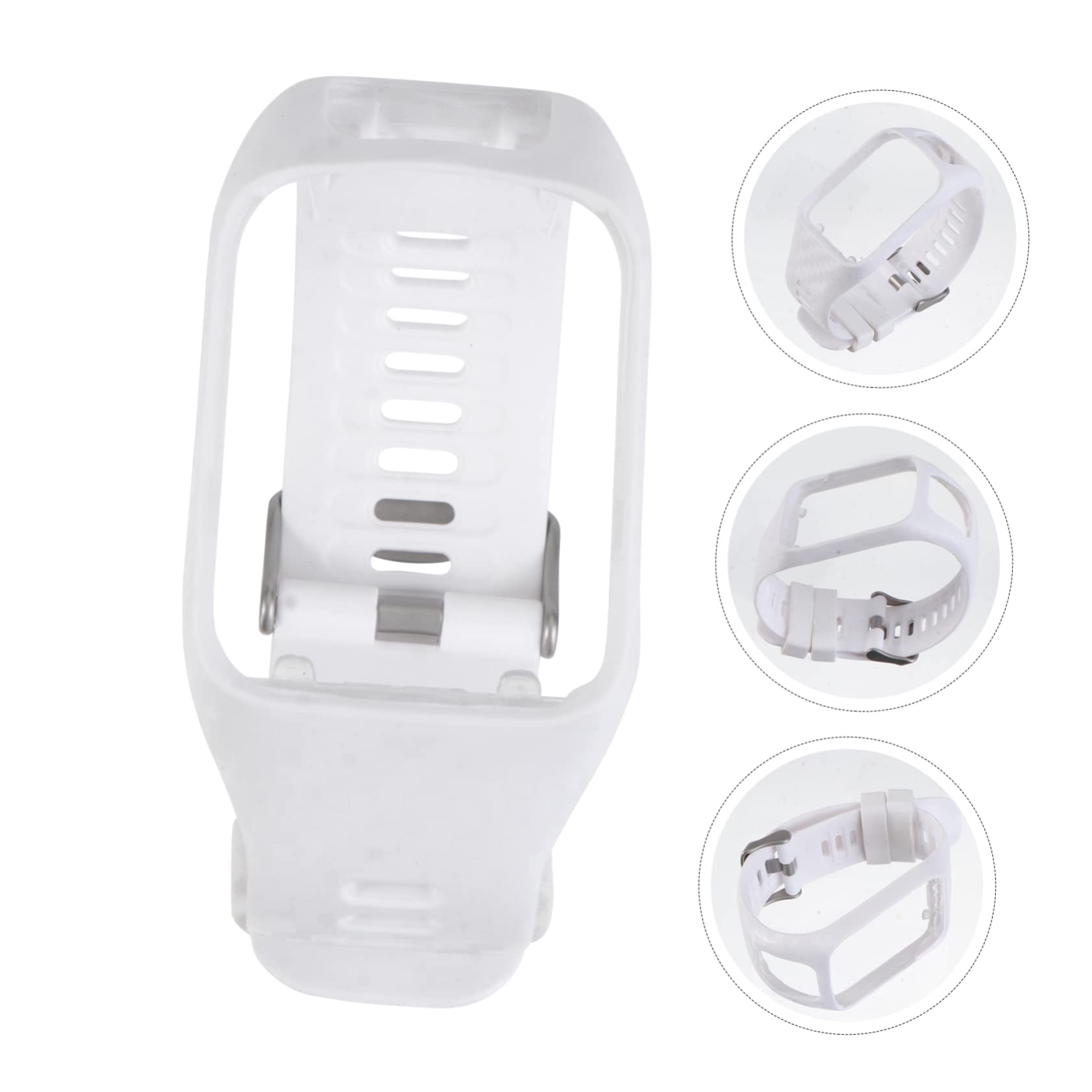 Housoutil Lot De 3 Bracelets De Rechange Pour Montre Connectée Grainé Boutons Entièrement Accessibles Installation Facile