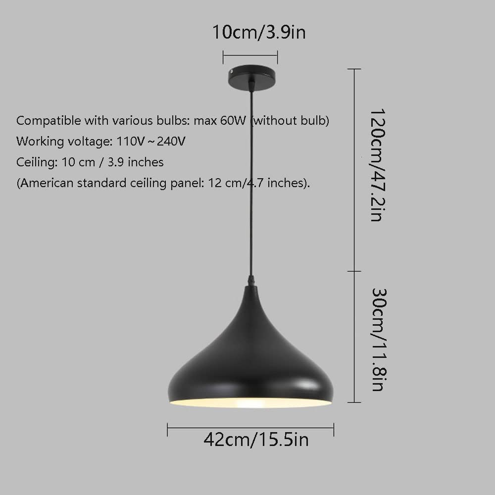 Lampada A Sospensione Creativo Macaron: Paralume In Alluminio Bianco, Moderno Minimalista, E27, Per Ristorante E Bar