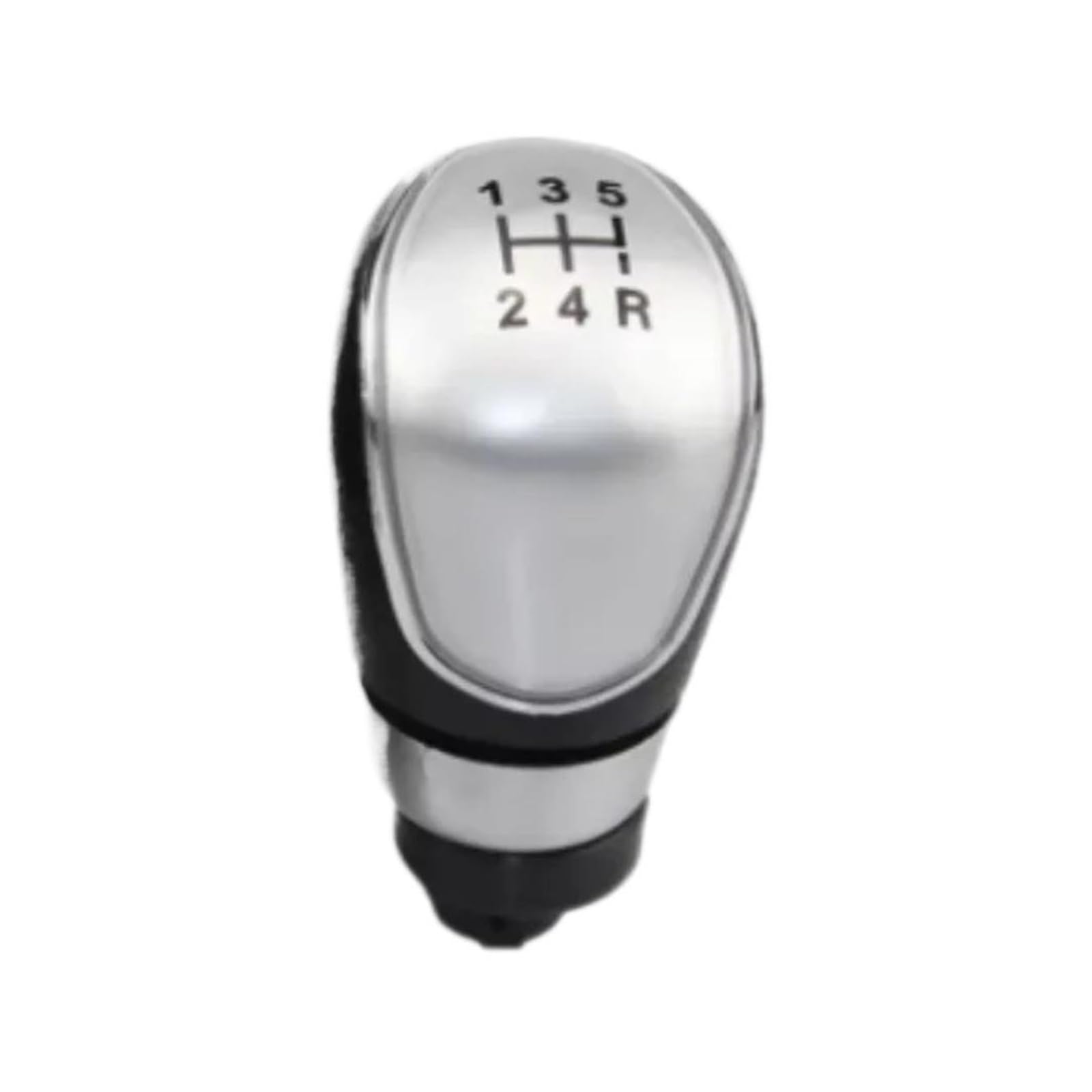 Glblpexelr Silver Lid 5-Speed-1 For Focus For Mondeo Sporty Gear Stick Knob Abs