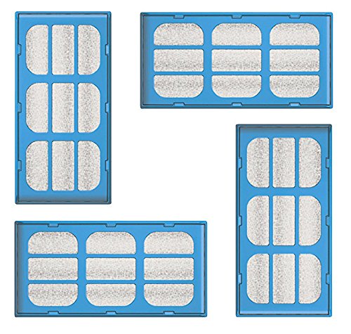 Konetun - Filtro de Repuesto para Fuente Blue Vortex Pet Cat Dog  4 Unidades