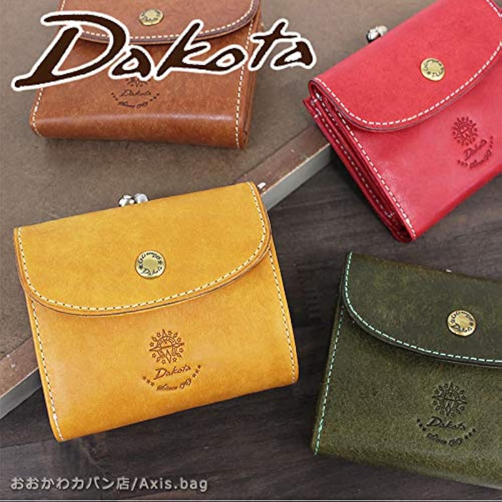 未使用 ダコタ 二つ折り財布 コラッジョ 0030941 がま口小銭入 レッド Dakota ダコタ コラッジョ がま口二つ折り財布 0030941 ALL ITEM
