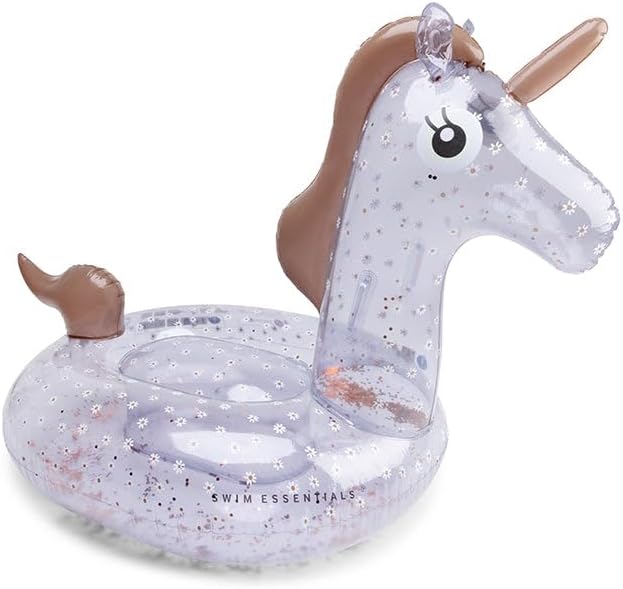 Blue Unicorn Air Bed | Daisy Flower 150 cm