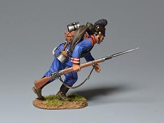 Team Miniatures Franco Prussian War 1870-1871 PFW-B6002 Bavarian Infantry advancing crouched 1:30 Scale Pewter