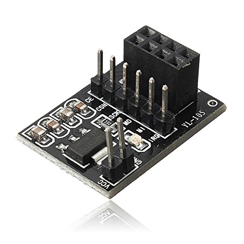 BliliDIY Scheda Modulo Adattatore Presa Per Ricetrasmettitore Wireless Nrf24L01 + 8 Pin