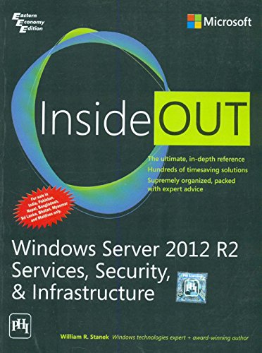 Windows Server 2012 R2 Services, Security, & In... 8120350790 Book Cover