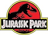 BKS-Colorful Jurassic Park Sticker Decal Vinyl Safari Dinosaur Large 9'x12'
