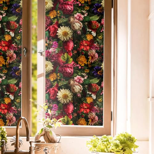 Vinilo decorativo autoadhesivo para ventanas 15.7x118 pulgadas miniatura 1