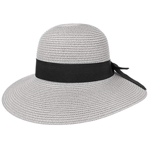 Chapeau de paille femme Lipodo Capeline Timenta contre le soleil d'été
