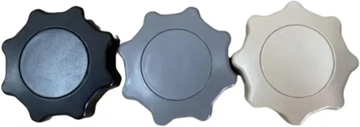 MUSM Fit for A1 A6 C5 A4 B6 Fit for Seat Cordoba Ibiza 6L Leon Arosa Toledo Fit for Seat Adjustment Black Knob 1J0881671F Adjuster Recliner Handle(3)