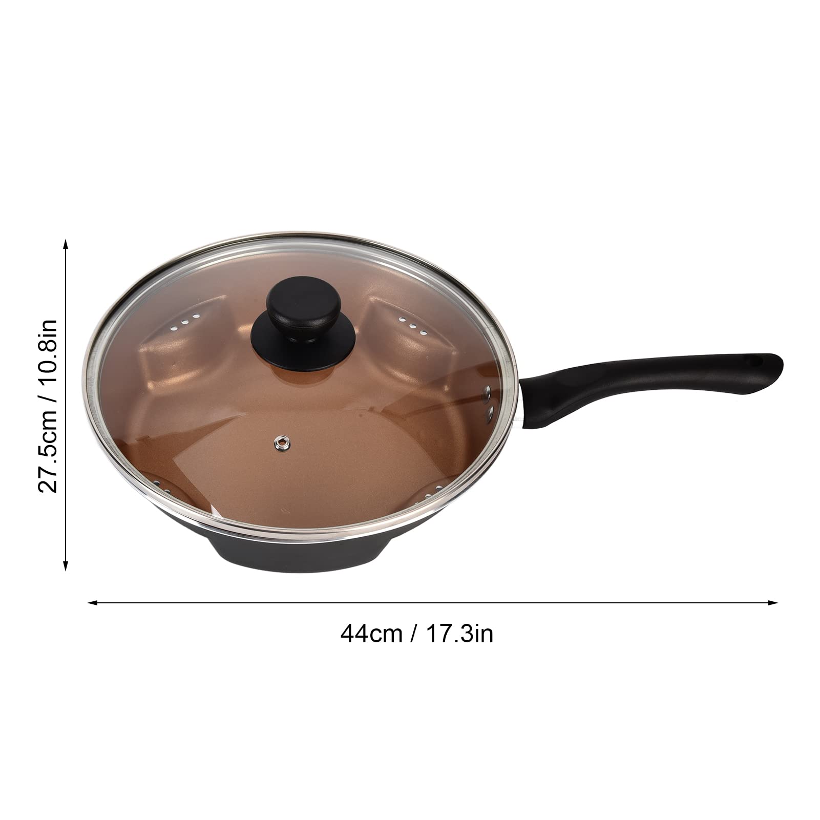 Sartén Antiadherente, Sartén Multifuncional Con Mango Desmontable, Utensilios De Cocina De Aluminio Para Suministros De Cocina