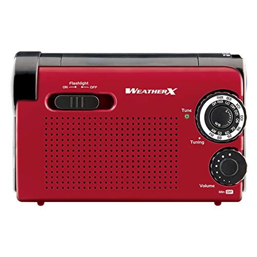 Weatherx Weatherx Wr182R Instant Noaa Weatherband Radio (Black) Red/Black #TOP4