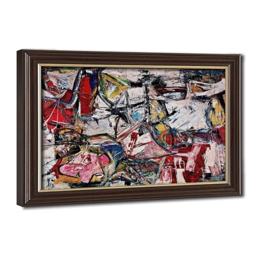 Gotham News Willem De Kooning cadre suspendu pour habiller un grand mur vide