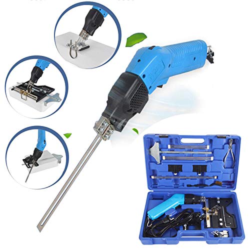 110V Electric Foam Cutter Knife Sponge Peral Foam Cutting Tool Groove Slotting Air-Cooling Hot Heat Cutter Kit Blades (Hot Cutter)
