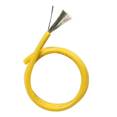 Vista 17 de BNTECHGO Bobina de alambre de silicona de calibre 14, rojo y negro, cada uno de 20 pies, 2 cables separados, alambre de cobre estañado trenzado