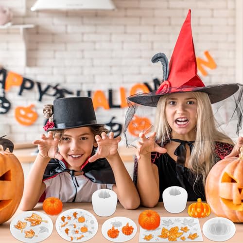 Lets Joy 7 Pezzi Stampi in Resina per Halloween