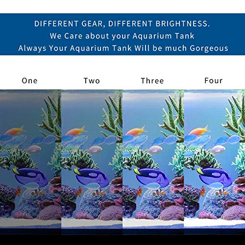 JOYHILL LED Aquarium Lights with Timer, Dimmable,Super Bright LEDs Fish Tank Light for Aquatic Reef Coral Plants,Full Spectrum for 36"-48" Tank
