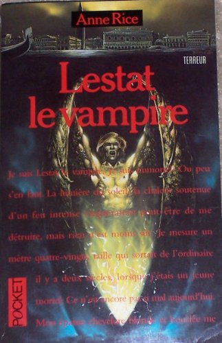 Lestat Le Vampire/the Vampire Lestat [French] 2266032119 Book Cover