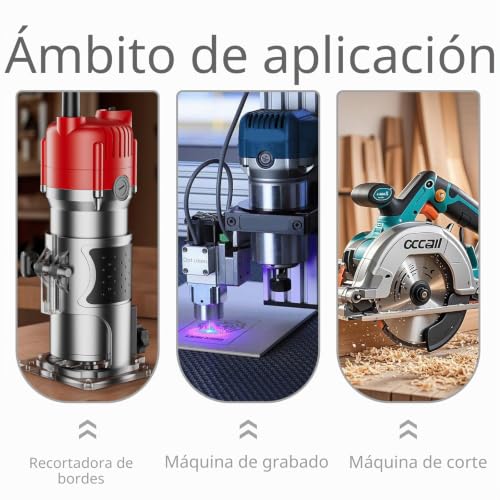 Miniatura 6 de 8 Piezas De Pinzas De Sujeción En Acero Para Máquinas De Grabado Y Fresadoras Eléctricas, Enrutador De Madera, Adaptadores De Pinza 6 Mm, 6,35 Mm, 8 Mm 2 Tuercas Para Herramientas De Carpintería