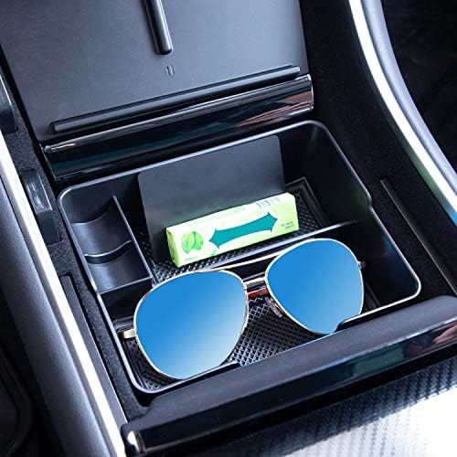 JDMCAR Center Console Organizer Compatible with Tesla Model 3 / Model Y Aaccessories