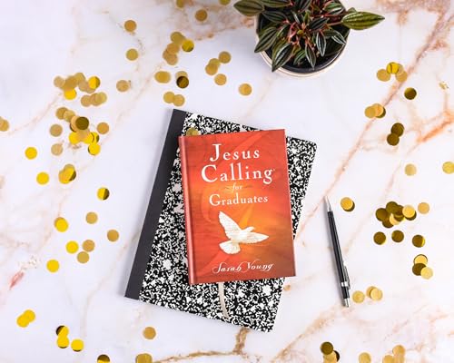 Image of Jesus Calling for Graduates, Hardcover, with Scripture References: 150-Day Devotional for Grads Seeking Spiritual Guidance (150 Daily Devotions) - The Perfect Christian Graduation Gift