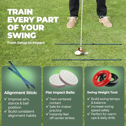 6-in-1 Golf Swing Trainer Kit
