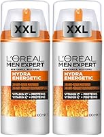 L'Oreal Paris Men Expert Hydra Energetic Anti-Fatigue Moisturiser for Men 100 ml (Pack of 2)