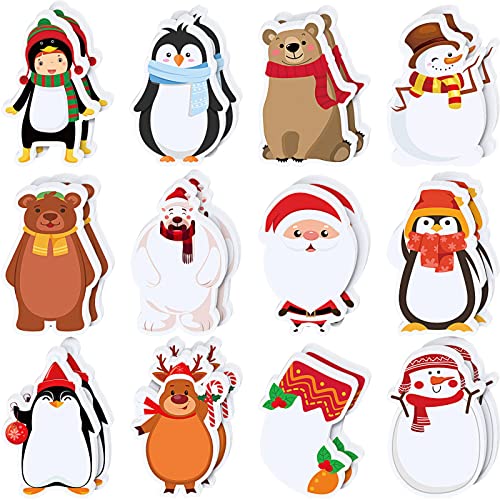 Blocs-notes de Noël pour petits cadeaux d'invités et calendrier de l'Avent