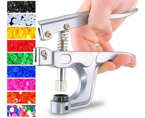 Pacote Botão Rita De Pressão Tic Tac Tamanho 12 100un Branco - Ideal Para Roupas De Bebê Bolsas Cart