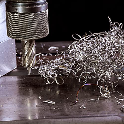 S&F Stead & Fast - Annular Cutter, 7/16-Inch Diameter X 1-Inch Depth Of Cut For Magnetic Drill Press, Mag Drill Bits With Pilot Pin #TOP4