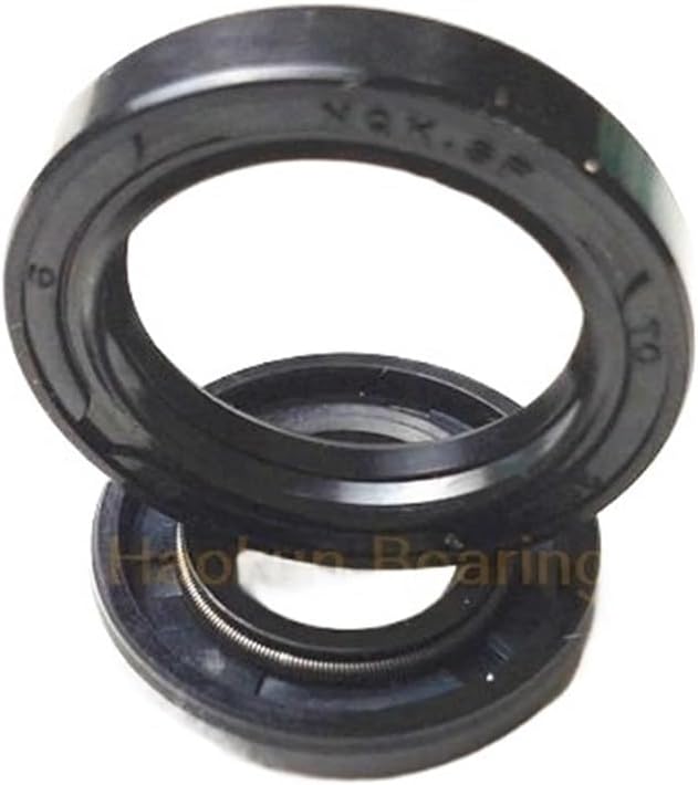 40x50x4/7/8/10 40x53x7 Nitrile Rubber Double Lip Spring Ring Gasket Radial Shaft Skeleton Oil Seal(3Pieces 40x50x4)