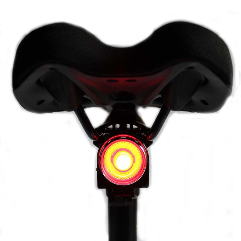 Luces De Bicicleta De Montaña Luces Traseras Impermeable LED De 7 Colores Luces Traseras Luces De Advertencia De Seguridad Carga USB