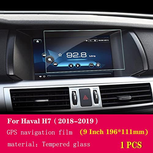 Verre trempé pour Haval H7 protégeant l’écran contre les rayures