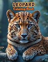 Realistic Leopard Coloring Book: Detailed Anatomy & Wildlife Art for Animal Enthusiasts B0F5N3JDK1 Book Cover