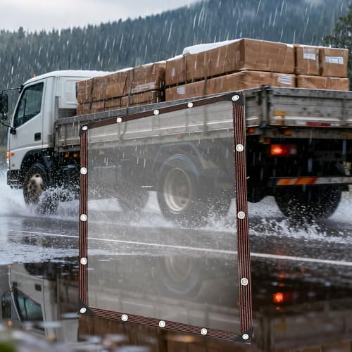 Impermeable transparente contra el frío de invierno en plantas y gallineros 3