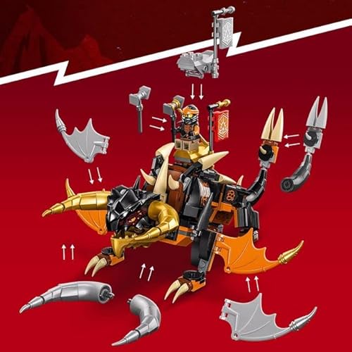 LEGO 71782 Le dragon de de Cole Évolution NINJAGO - vue 6