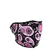 ZANheadgear Neoprene 'Paisley' Design Half Mask (Purple, One Size)