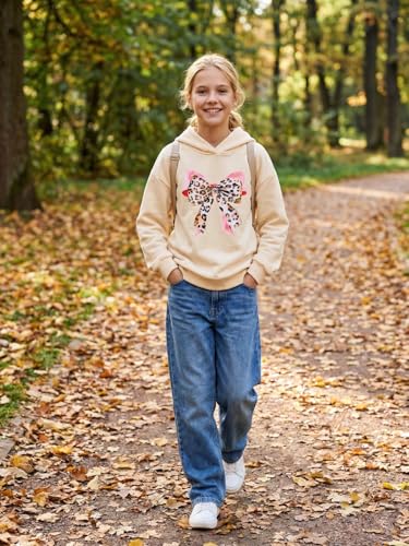 Image of WELAKEN Sweatshirts for Girls Toddler & Kids II Little Girl's Pullover Tops Sweaters & Hoodies