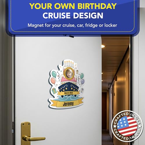 Imán Decorativo Personalizado Temático Pastel de Cumpleaños 12" miniatura 5