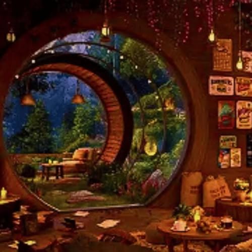 🌧️ Fireplace & Rain Sounds for Sleep & Relaxation🔥 Cozy Ambiance 📚